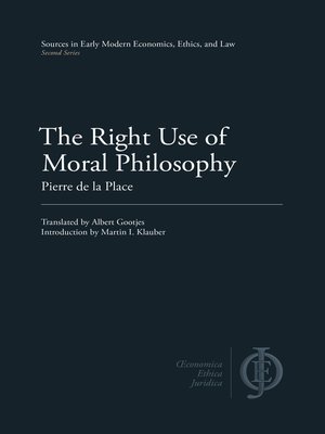 cover image of The Right Use of Moral Philosophy